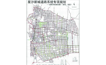 星沙新城道路系統專項規劃